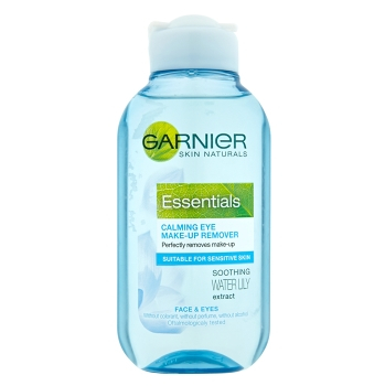GARNIER Skin Naturals Essentials Sensitive Zklidňující odličovač očí pro citlivou pleť 125 ml