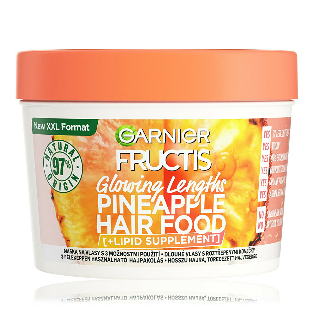 E-shop GARNIER FRUCTIS Hair Food Maska pro dlouhé vlasy Pineapple 400 ml