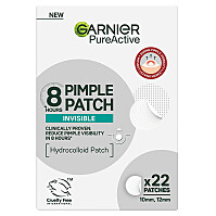 GARNIER Pure active pimple patch hydrokoloidní náplasti na nedokonalosti pleti 22 ks