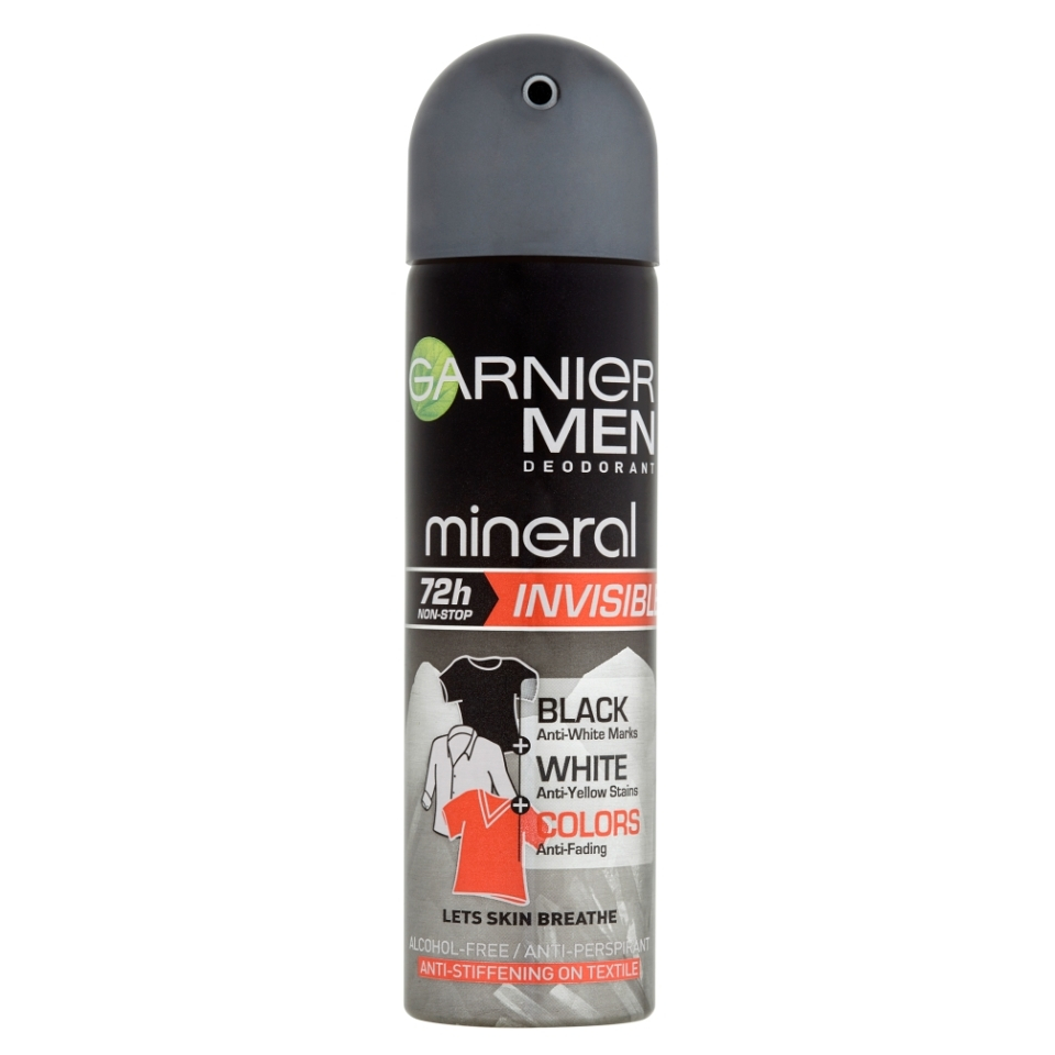 E-shop GARNIER Men Mineral Invisible deodorant 150 ml