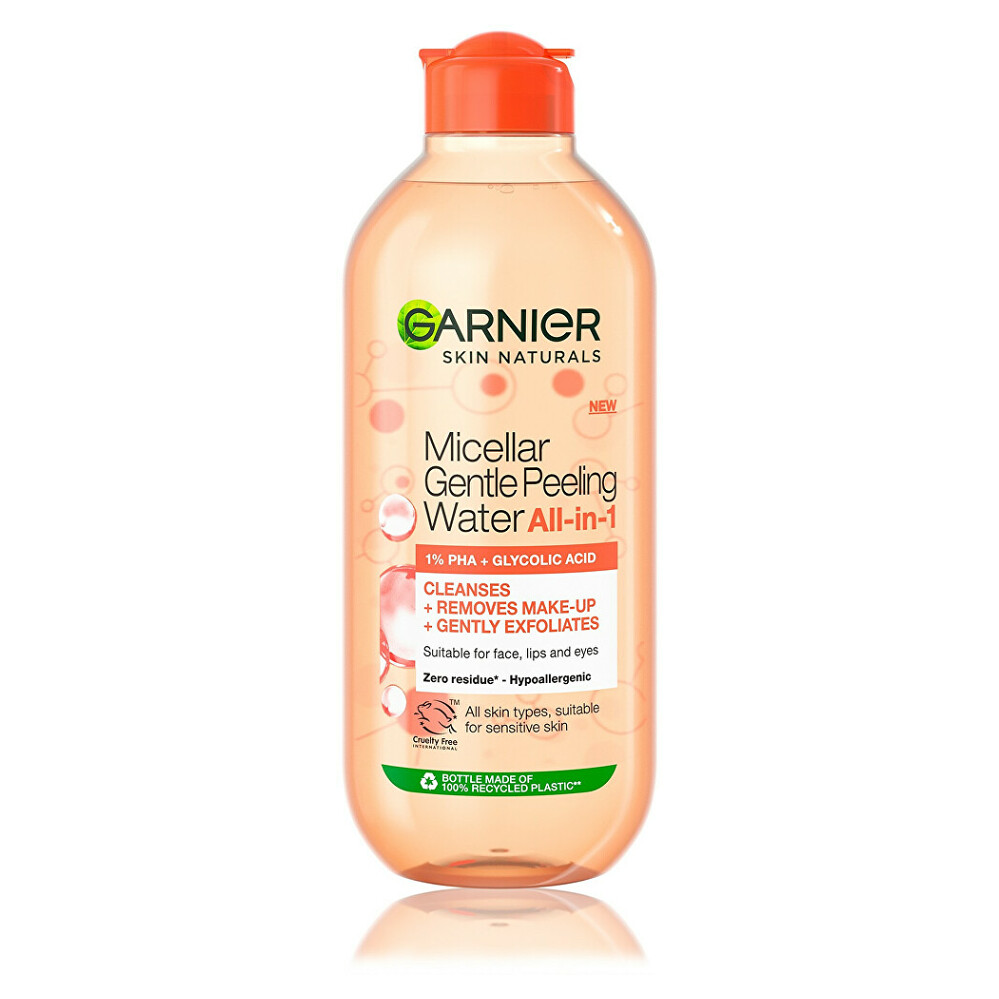 GARNIER Skin Naturals Micelární voda s peelingovým efektem All-in-1 400 ml