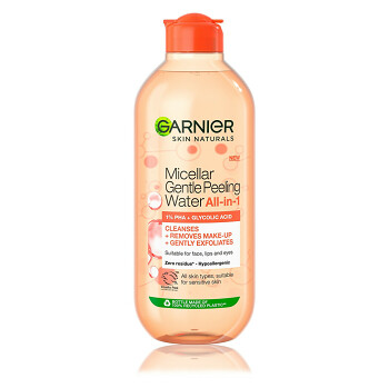GARNIER Skin Naturals Micelární voda s peelingovým efektem All-in-1 400 ml