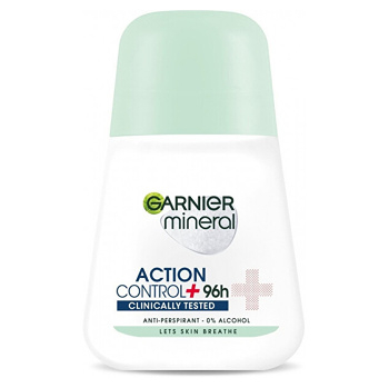 GARNIER Mineral Action Control + Clinically Tested Roll-on antiperspirant 50 ml (Roll-on deodoranty) - Tělové