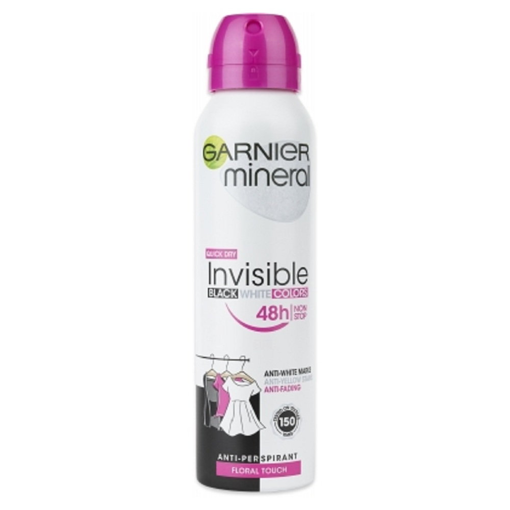 Levně GARNIER Mineral Invisible deodorant 150 ml