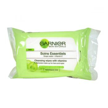 GARNIER Skin Naturals Essentials Odličovací ubrousky 25 ks