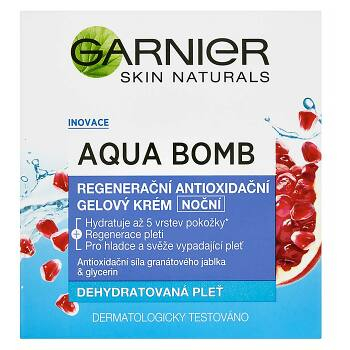GARNIER Skin Naturals Aqua Bomb Noční pleťový krém 50 ml