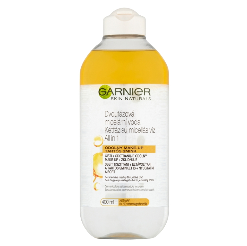 E-shop GARNIER Skin Naturals Dvoufázová micelární voda All in 1 400 ml