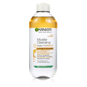 GARNIER Skin Naturals Dvoufázová micelární voda All in 1 400 ml (Čistící micelární vody) - Čistící