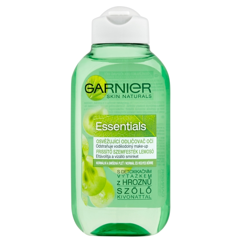 GARNIER Skin Naturals Essentials Osvěžující odličovač očí 125 ml