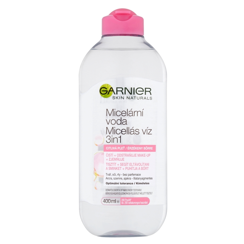 E-shop GARNIER Skin Naturals Micelární voda pro citlivou pleť 3v1 400 ml