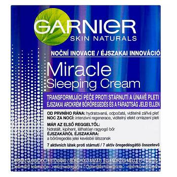 GARNIER Skin Naturals Miracle Sleeping Cream noční krém proti stárnutí pleti 50 ml