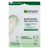 GARNIER Skin Naturals Nutri Bomb Textilní maska s mandlovým mlékem 28 g