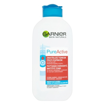 GARNIER Skin Naturals Pure Active Zmatňující tonikum proti pupínkům 200 ml