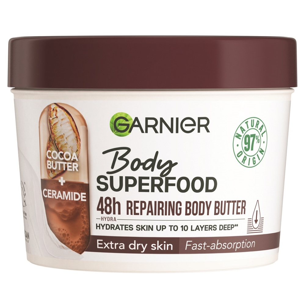 E-shop GARNIER Body Superfood Tělové máslo Cocoa 380 ml
