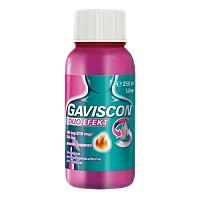 GAVISCON Duo efekt 500 mg/213 mg/325 mg perorální suspenze 250 ml