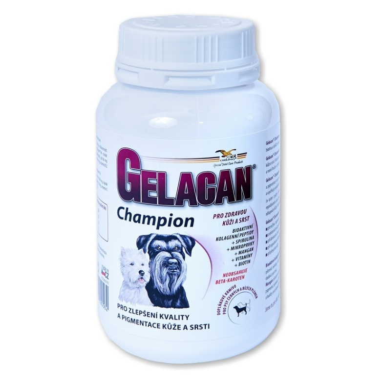 E-shop GELACAN Champion pro psy černých a bílých plemen 150 g
