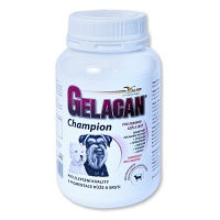 GELACAN Champion pro psy černých a bílých plemen 150 g