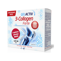 GELACTIV 3-Collagen Forte 120+60 kapslí DÁRKOVÉ balení