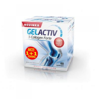 GELACTIV 3-Collagen Forte 60+60 kapslí ZDARMA GELACTIV 3-Collagen Forte 60+60 kapslí ZDARMA