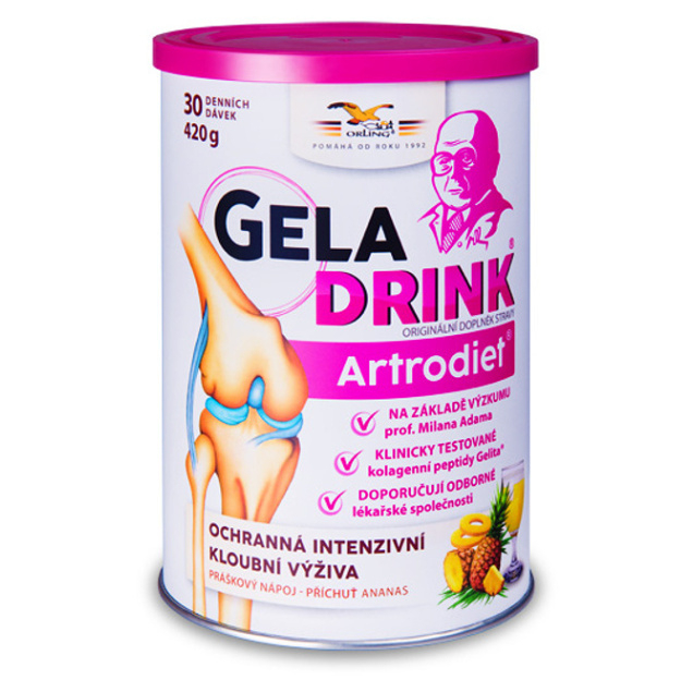 E-shop GELADRINK Artrodiet nápoj ananas 420 g