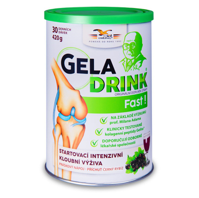 E-shop GELADRINK Fast nápoj černý rybíz 420 g