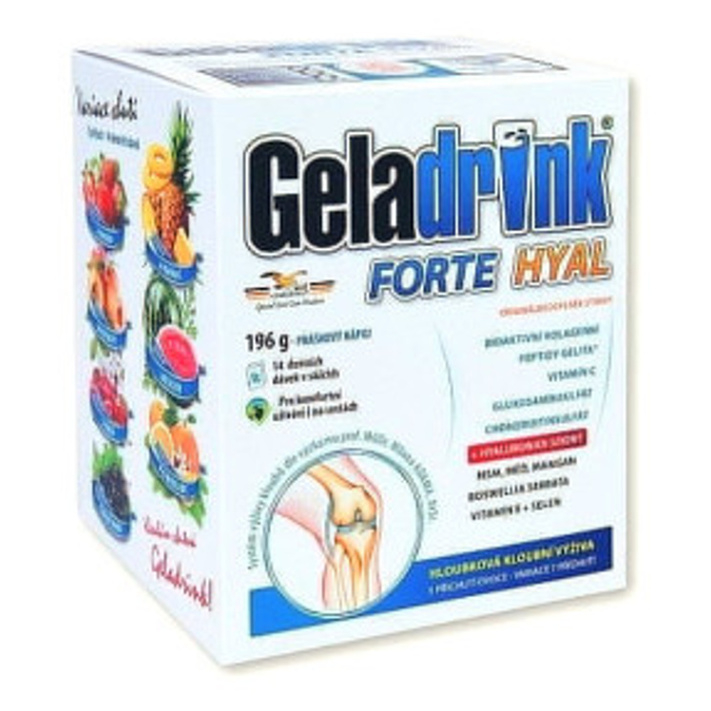 E-shop GELADRINK Forte Hyal nápoj 7 příchutí 14 sáčků