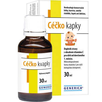 GENERICA Céčko kapky děti od 1 m+ 30 ml (Vitamíny a multivitaminy pro děti) - Vícesložkové