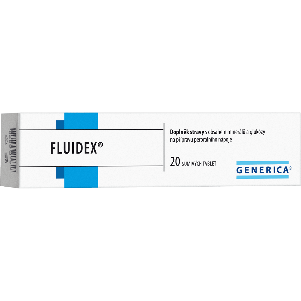 E-shop GENERICA Fluidex 20 šumivých tablet