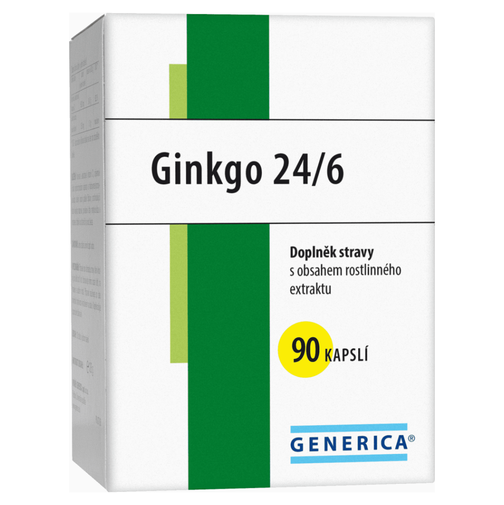 E-shop GENERICA Ginkgo 24/6 90 kasplí