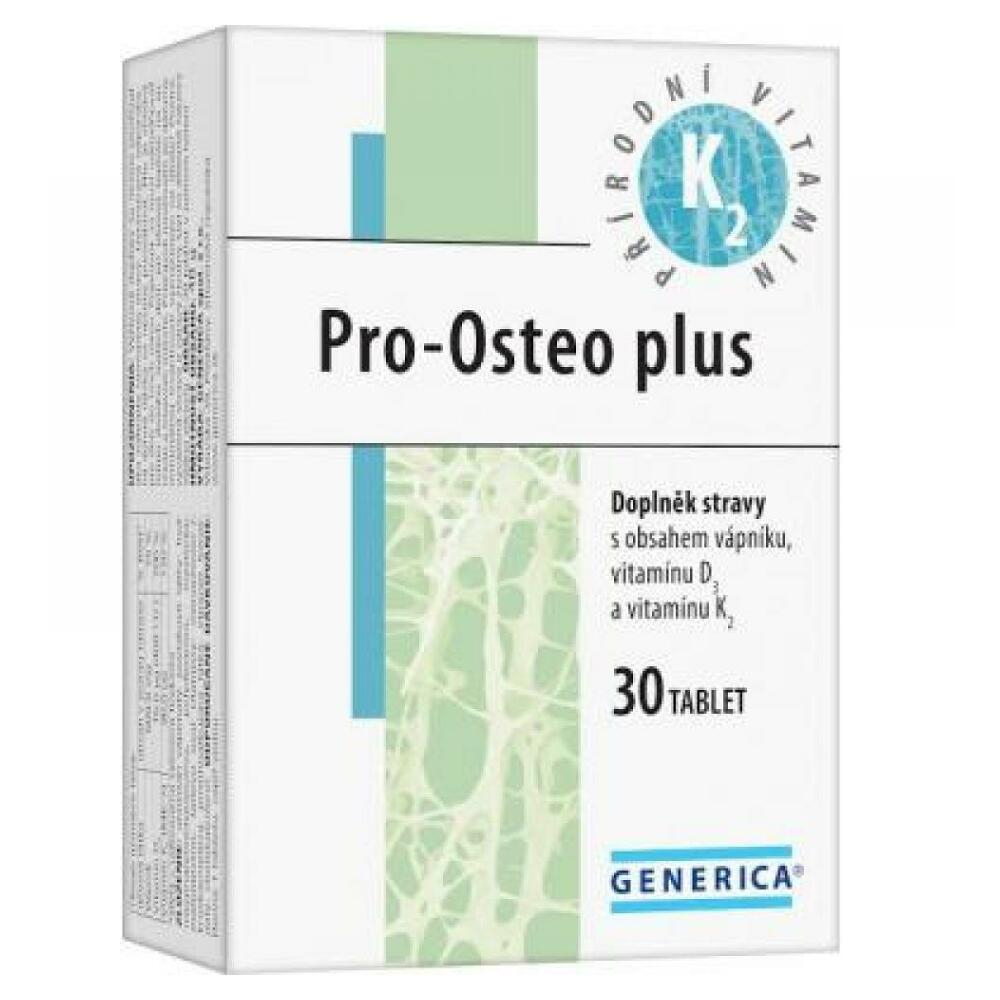 Levně GENERICA Pro-osteo plus 30 tablet