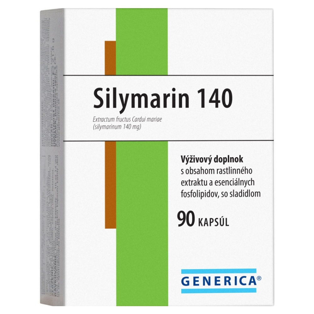 Levně GENERICA Silymarin 140 mg 90 kapslí