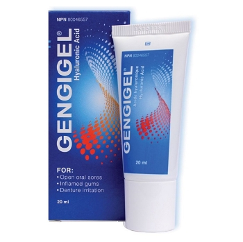 GENGIGEL Gel na dásně 20 ml (Prostředky na afty a dásně) - Antibakteriální, Hojivý