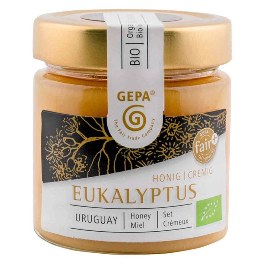 E-shop GEPA Květový med z eukalyptů krémový BIO 250 g