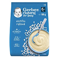 GERBER Natural rýžová krupička 180 g