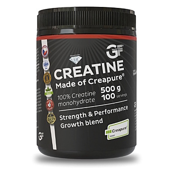 GF NUTRITION Creatine made of Creapure 500 g (Monohydrát kreatinu)