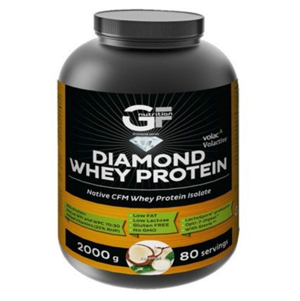 Levně GF NUTRITION Diamond whey protein kokos 2000 g
