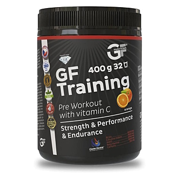 GF NUTRITION GF Training pomeranč 400 g, expirace (BCAA směsi)