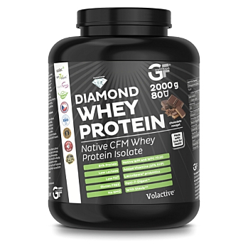 GF nutrition DIAMOND Whey Protein 2000 g - banana (Vícesložkové proteiny)