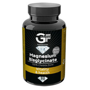 Levně GF NUTRITION Magnesium bisglycinate + zinek 90 kapslí