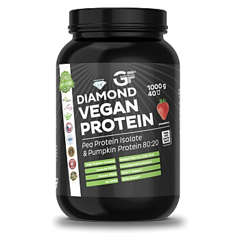 GF NUTRITION Diamond vegan protein pistácie 1000 g (Vícesložkové proteiny)
