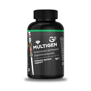 GF NUTRITION Multigen multivitamin 90 kapslí (Multivitamíny)