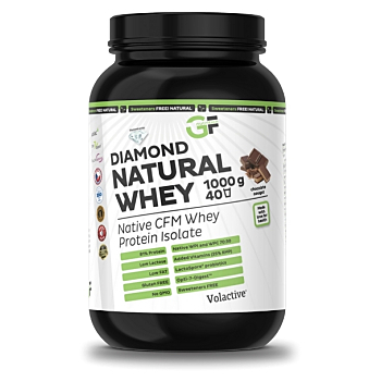 GF NUTRITION Diamond natural whey pistachio 1000 g (Syrovátkové proteiny)