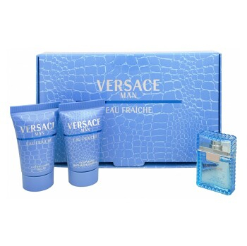 Versace Man Eau Fraiche Toaletní voda 5ml Edt 5ml + 25ml sprchový gel + 25ml balsam po holení 