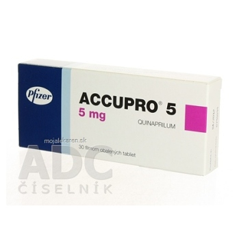 ACCUPRO 5  30X5MG Potahované tablety