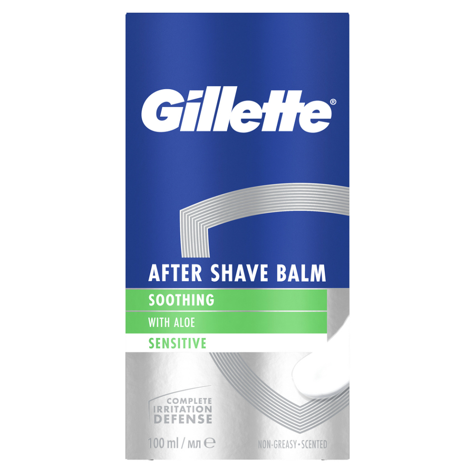 E-shop GILLETTE balzám po holení pro citlivou pokožku 100 ml