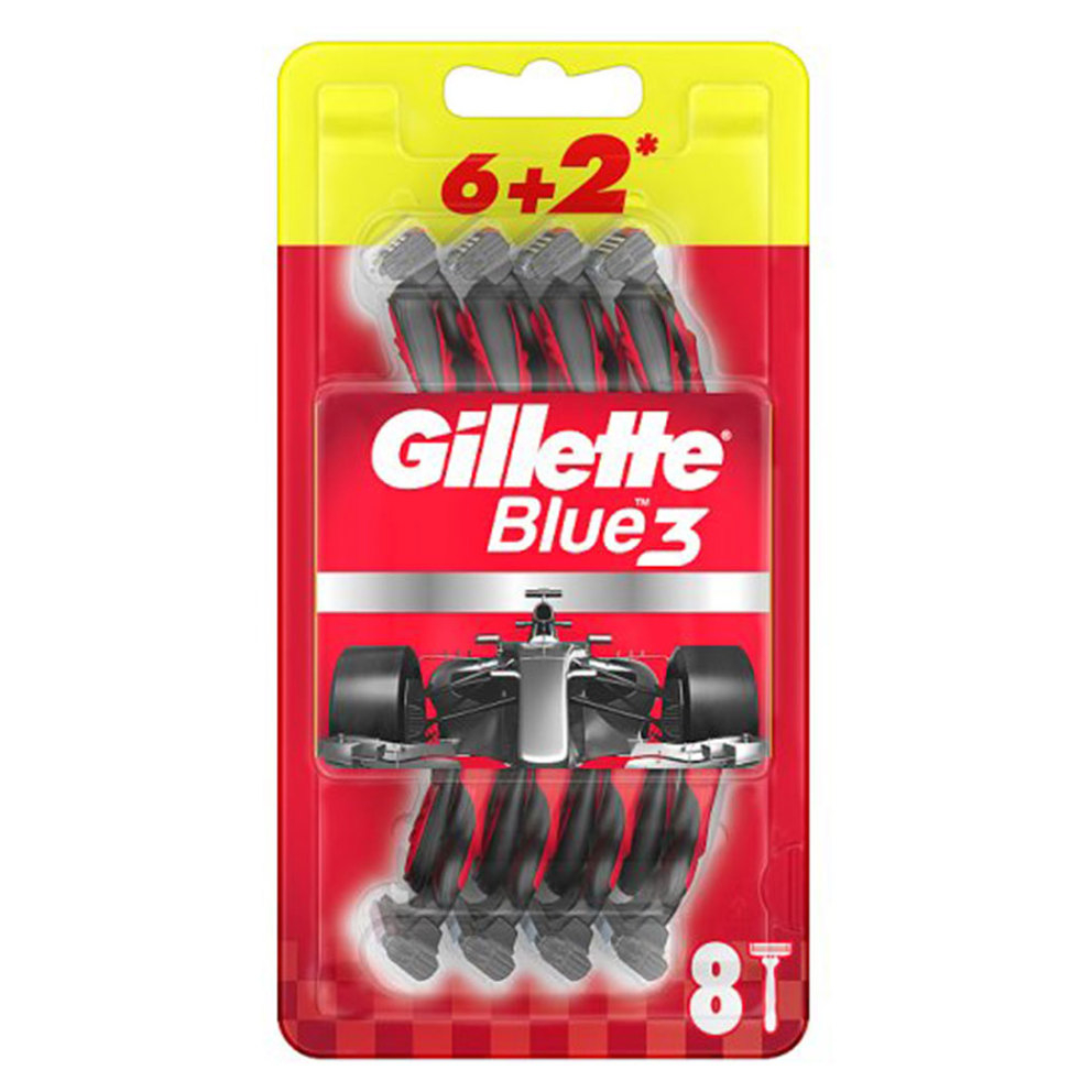 E-shop GILLETTE Blue3 Nitro Jednorázový holící strojek holítka 8 ks