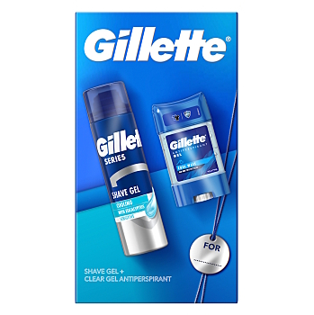 GILLETTE Dárkové balení pro muže 2 kusy (Kosmetické balíčky)