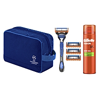 GILLETTE Fusion Dárkové balení pro muže s taškou 2 kusy