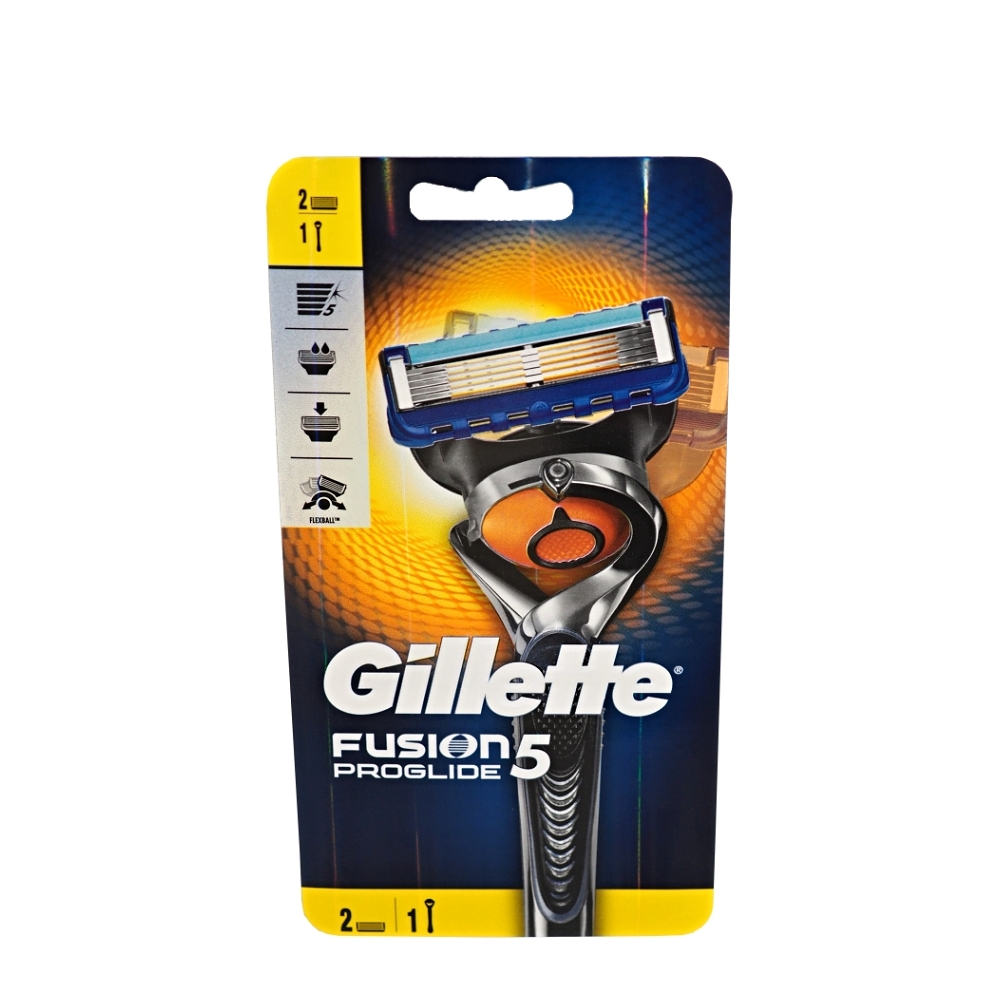 E-shop GILLETTE Fusion ProGlide SilverTouch Holicí Strojek + 2 holicí hlavice