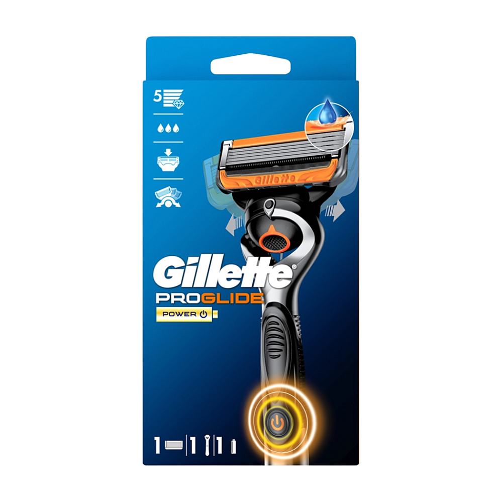 GILLETTE Fusion ProGlide Power Flexball Holící strojek + Náhradní hlavice 1 ks